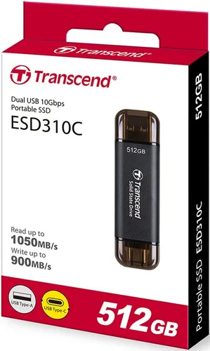 Dysk TRANSCEND ESD310C 512GB SSD