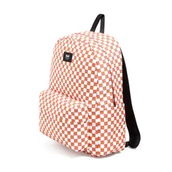 Молодежный рюкзак Vans Old Skool Check Backpack - сердолик