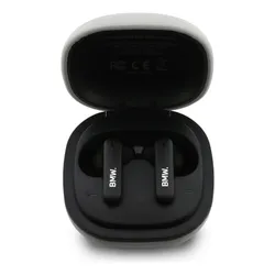 Słuchawki dokanałowe BMW Leather Metal Logo ANC Taupe