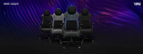 Fotel YUMISU 2053 Magnetic Ciemnoszary