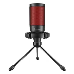 Savio SAVİO oyun Mikrofonu, SONAR PRO 01 ışıklı tripod, USB, darbeye dayanıklı sepet