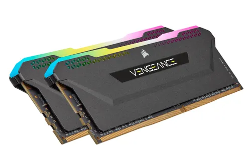 Pamięć RAM Corsair Vengeance RGB Pro SL DDR4 32GB (2 x 16GB) 3200 CL16 (czarny)