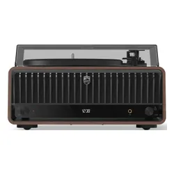 Gramofon PHILIPS TAV9000D/10 Brązowy, Automatyczny, Napęd paskowy, USB, Prędkość odtw. 33 1/3, 45 obr./min