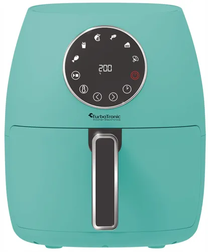 Air Fryer Frytkownica beztłuszczowa TURBOTRONIC TT-AF210 Turkusowy 3.5l 6 automatycznych programów