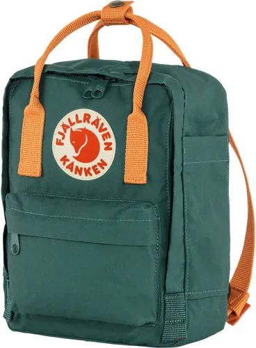 Fjallraven Kanken Mini sırt çantası - arctic green / baharatlı turuncu