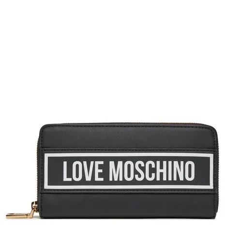 Большой женский кошелек LOVE MOSCHINO Jc5719pp0hkg100a Nero / Bianco