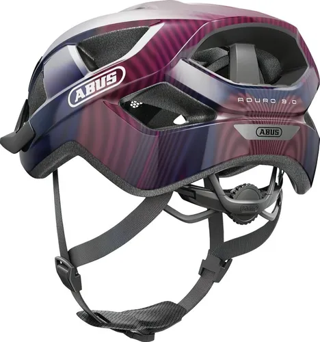Kask rowerowy ABUS Aduro 3.0 Waves Fioletowy Miejski (rozmiar S)