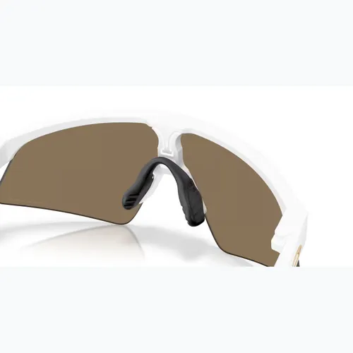 Okulary przeciwsłoneczne dziecięce Oakley resistor sweep matte white/prizm 24k