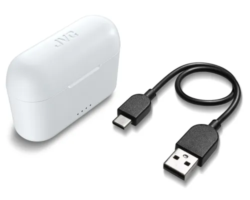Słuchawki bezprzewodowe JVC HA-A3TWU Douszne Bluetooth 5.1 Biały