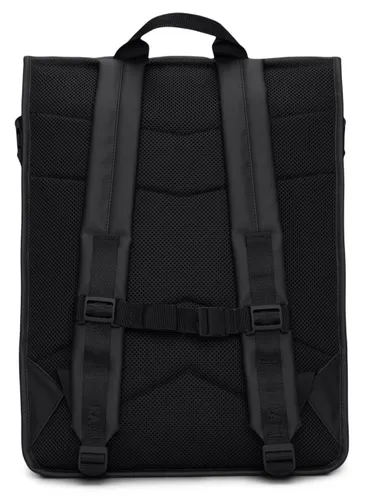 Рюкзак Rains Trail Rolltop Backpack W3 - черный