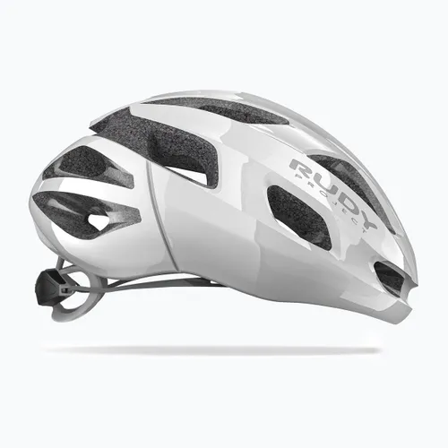 Kask rowerowy Rudy Project Strym Z white shiny