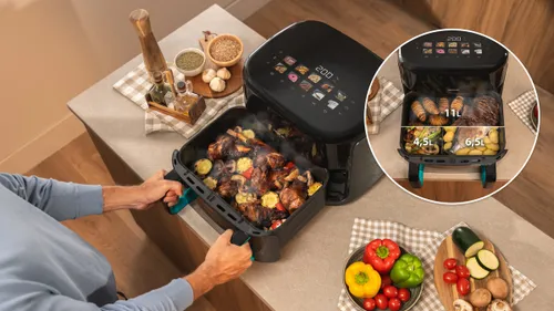 Air Fryer Frytkownica beztłuszczowa CECOTEC Cecofry&Grill Smokin Prime 11000 11L 10 automatycznych programów