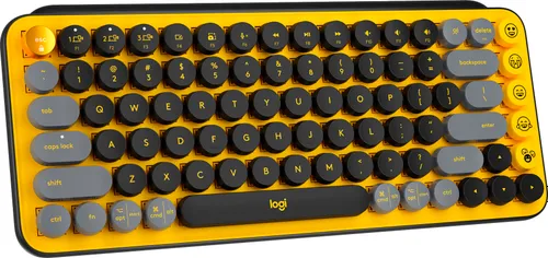 Klawiatura Logitech POP Keys Czarno-Żółta (920010735)