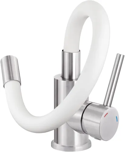 Bateria Deante Luno BOC_W720 Biały Stal szlachetna