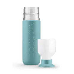 Butelka termiczna na wodę Dopper Insulated 350 ml - bottlenose blue