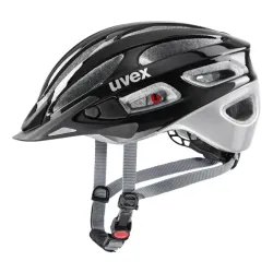 Kask rowerowy Uvex True czarno-srebrny