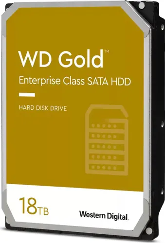 WD Gold Sunucu Diski 18 TB 3.5 " SATA III (6 Gbps) (WD181KRİZ)