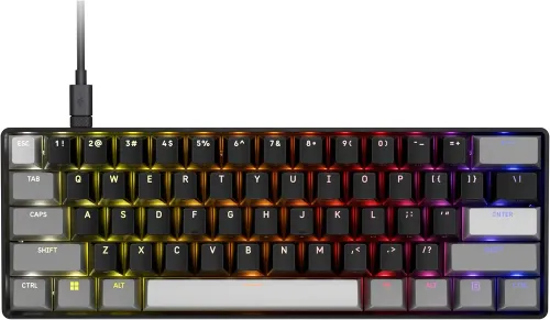 Klawiatura magnetyczna Corsair CLIPPER PRO MINI 60 z przełącznikami z efektem Halla Czarny