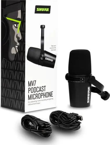 Shure MV7 Podcast Kit Mikrofonu