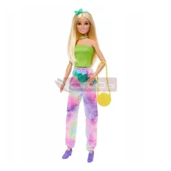 LALKA BARBIE DUŻY ZESTAW DO ZABAWY lalka + ubranka buty akcesoria HKB07