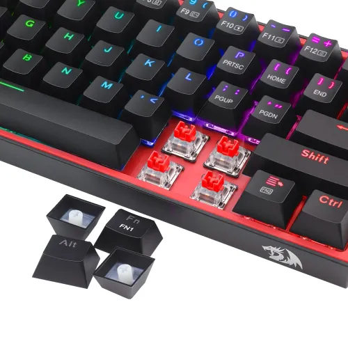 Klawiatura mechaniczna Redragon K616-RGB Fizz Pro Redragon Red Czarny