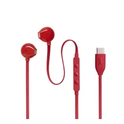 Słuchawki przewodowe JBL Tune 305C USB-C Douszne Czerwony