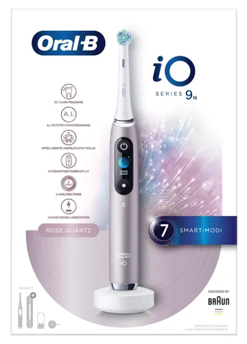 Магнитная зубная щетка Oral-B iO Series 9 Rose Quartz