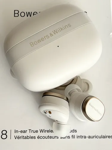 Słuchawki bezprzewodowe Bowers & Wilkins Pi8 Dove White Dokanałowe Bluetooth 5.4 Biały - outlet