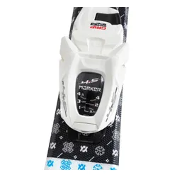 Narty dziecięce VOLKL FLAIR JR + wiązania MARKER VMOTION 4.5 JR z GRIP WALK - Długość (cm) - 110