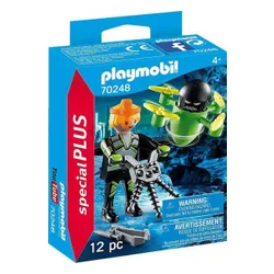 PLAYMOBIL Special Plus 70248 Agent z dronem