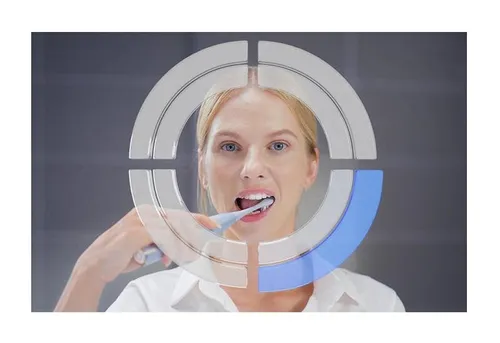 Szczoteczka soniczna OCLEAN X Pro Digital Srebrny + Etui