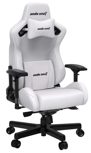 Fotel Anda Seat Kaiser 2 XL Gamingowy do 200kg Skóra ECO Biały