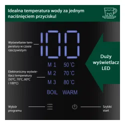 Czajnik ProfiCook PC-WKS 1243 1,7l 2200W Regulacja temperatury
