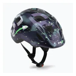 Kask rowerowy dziecięcy MET Hooray space glow in the dark