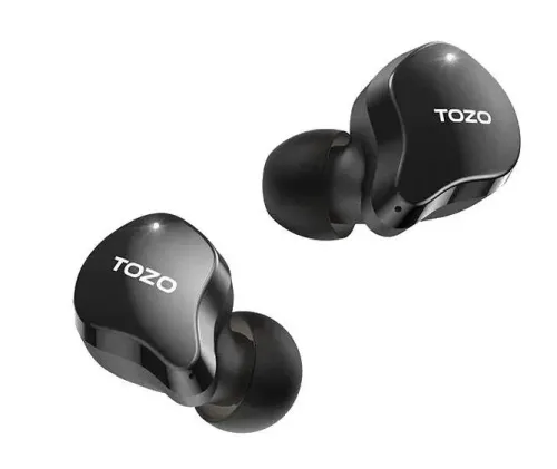 Słuchawki dokanałowe TOZO T18 Crystal Buds Czarny