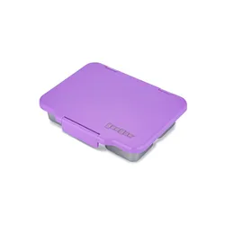 Lunchbox 4-komorowy Yumbox Pret ze stalową tacą - lavende purple