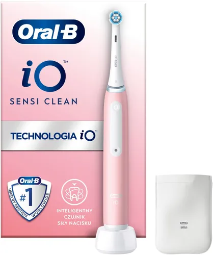 Szczoteczka magnetyczna ORAL-B iO Sensi Clean Różowy