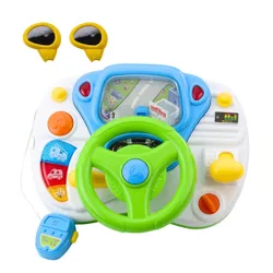 Kierownica Interaktywna Symulator Jazdy Dla Malucha Światła Dźwięki Klakson