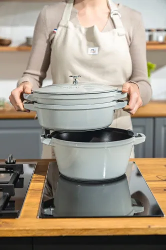 Zestaw garnków Staub 40508-388-0 Indukcja Żeliwo 4 elementy