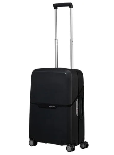 Маленький чемодан Samsonite Magnum Eco-graphite / silver