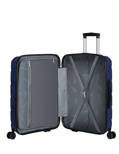 Orta 4 Tekerlekli Bavul American Tourister Air Move-midnight navy