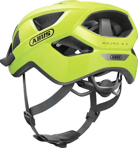 Kask rowerowy ABUS Aduro 3.0 Signal Żółty Miejski (rozmiar L)