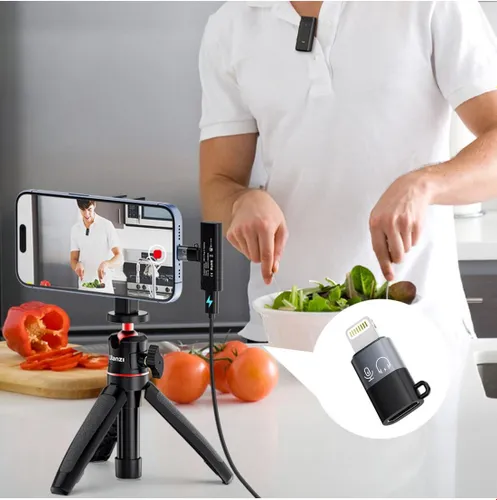 Bezprzewodowy zestaw mikrofonów ULANZI HM2301