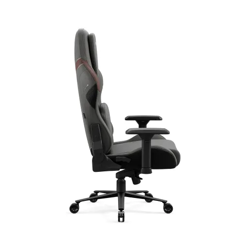 Fotel Diablo Chairs X.One Prime Normal Size Stone Gray Gamingowy Do 140kg Tkanina Ciemnoszary