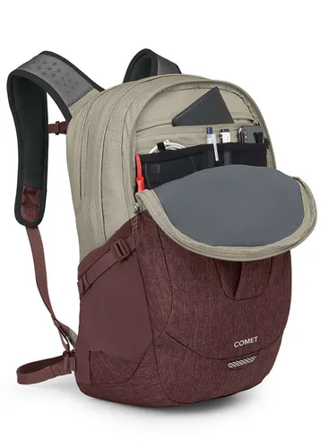 Городской рюкзак Osprey Comet 30-saw dust tan raisin red