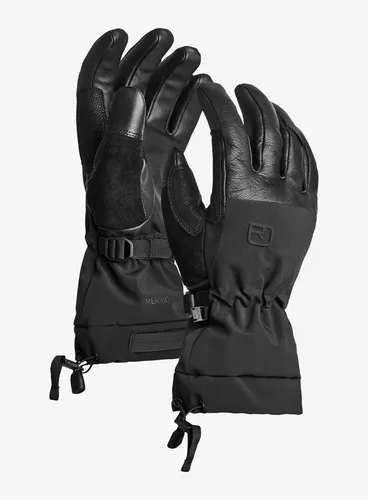 Rękawice narciarskie Ortovox Merino Freeride Glove - black raven/black
