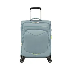 American Tourister walizka kabinowa poszerzana Summerfunk - metal grey