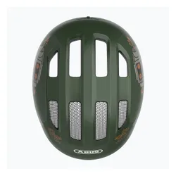 Kask rowerowy dziecięcy ABUS Smiley 3.0 green robo