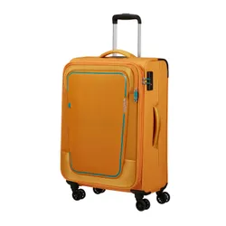 Walizka średnia American Tourister Pulsonic - sunset yellow