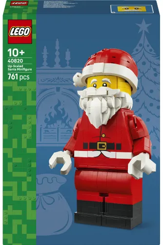 LEGO 40820 Powiększona minifigurka Świętego Mikołaja